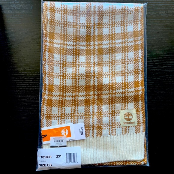 Timberland buffalo plaid scarf - Picture 1 of 4